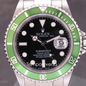Rolex Green classic Fat Four Series 1 full set  unpolish 16610LVMark1 822857
