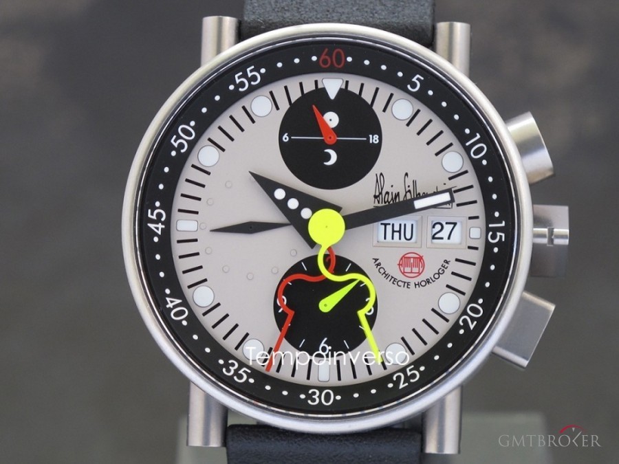 Alain Silberstein Bauhaus titanium Limited Edition 250 watches Disco KronoBauhaus 843259