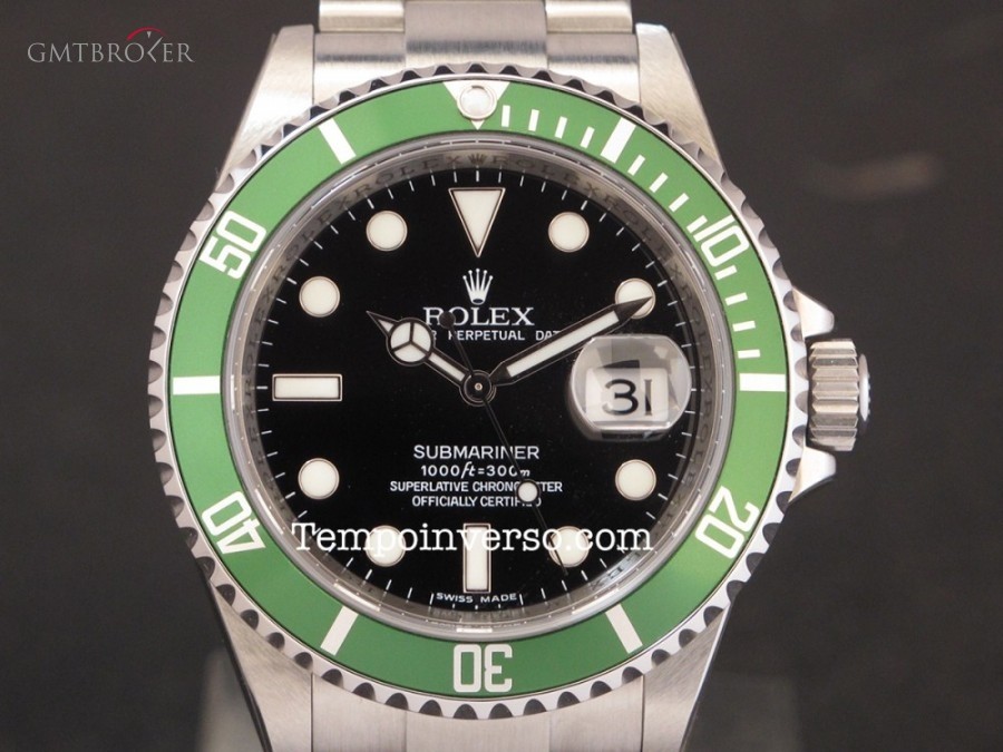 Rolex Date green NOS full set 16610LVMseries 748993