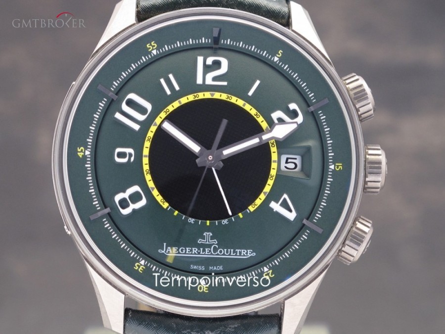Jaeger-LeCoultre 1 Alarm Titanium green Limited Edition 500pcs full 191T440 865490