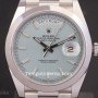 Rolex Platinum 40mm ice blue dial full set