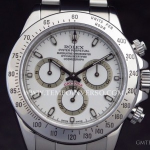 Rolex Cosmograph white dial full set 116520KSeries 343285