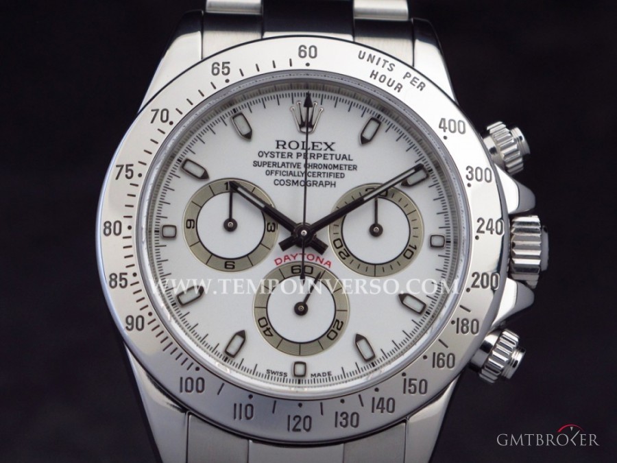 Rolex Cosmograph white dial full set 116520KSeries 343285