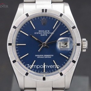 Rolex Date vintage T Swiss T blue dial  full set 1501 892184