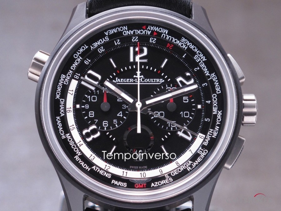 Jaeger-LeCoultre 5 world chronograph Cermet full set 193A470 917045