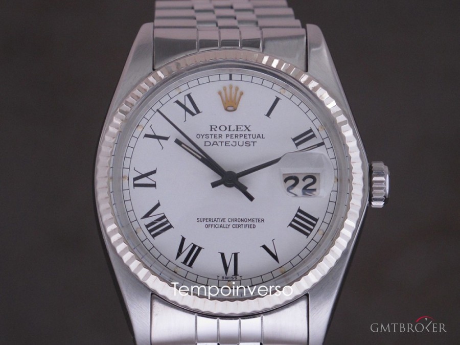 Rolex Buckley white dial box and paper 16014 907868