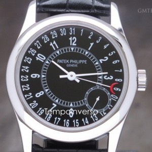 Patek Philippe White gold black dial Hallmark of Geneva full set 6000G001 781802