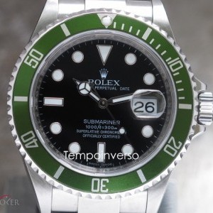 Rolex Date green 50th anniversary full set 16610LVVseries 811694