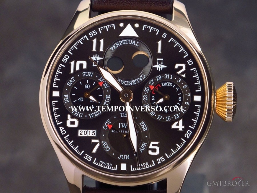 IWC Perpetual Calendar rose gold St Exupery Edition fu IW502617 503787