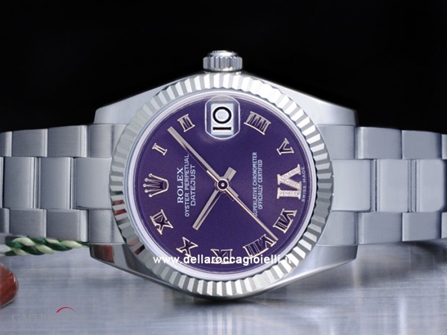 Rolex Datejust Lady 3M quadrante viola 178274 178274 57485