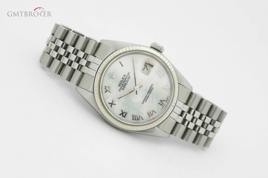 Rolex Datejust ref 16014 Plexy Quadrante Madreperla 16014 593757