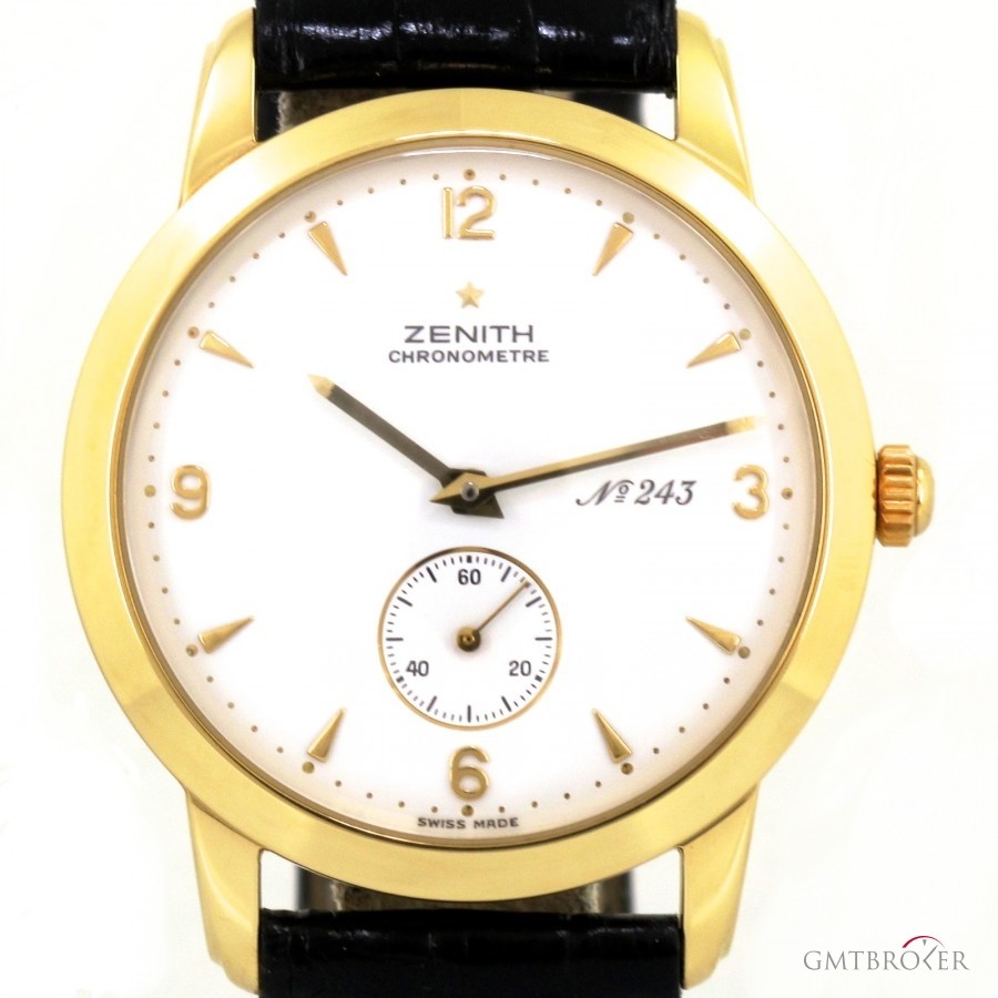 Zenith Chronometre 125 Anniversario ref 303125113 30.3125.113 40789