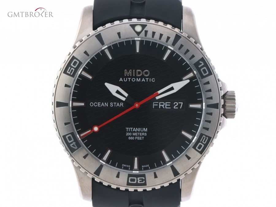 Mido Ocean Star Captain IV Titan Kautschuk Automatik 42 M011.430.47.051.02 300303