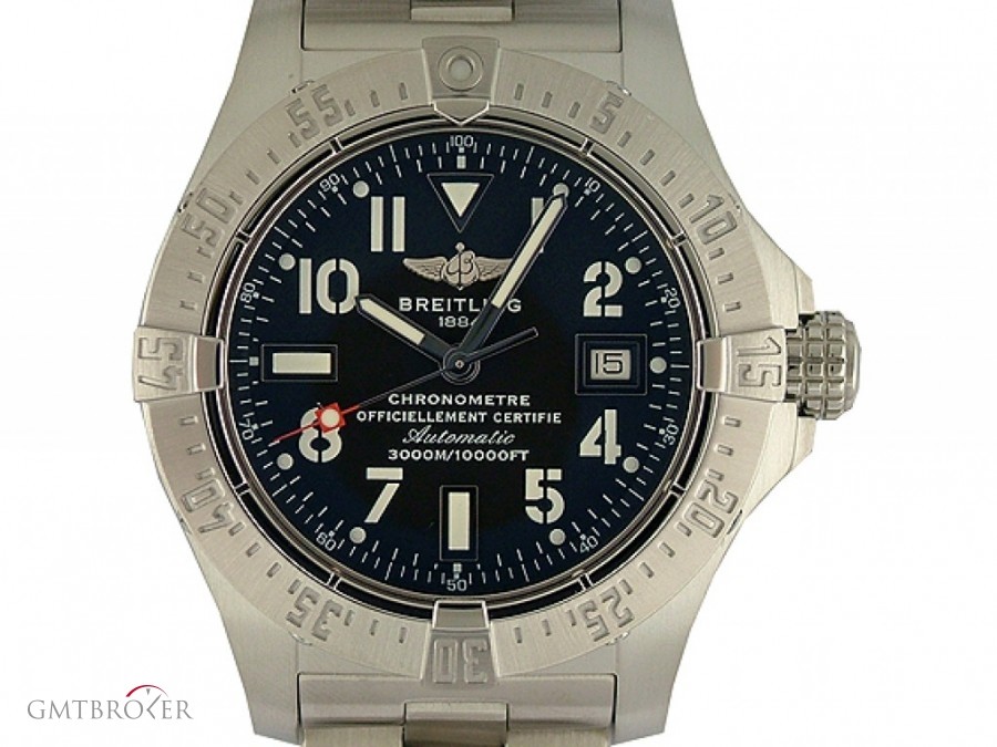 Breitling Avenger II Seawolf Stahl Automatik Chronometer 45m A1733110/BC31 109781