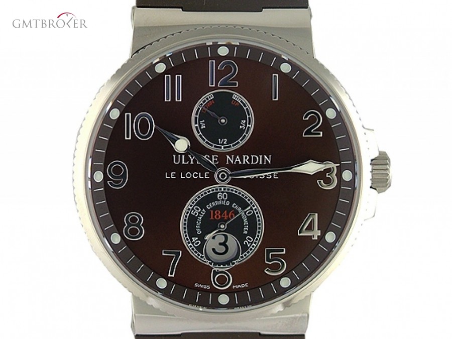 Ulysse Nardin Marine Chronometer Kautschuk 41mm 263-66 109393
