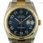 Rolex Datejust 36mm StahlGelbgold Oyster Armband Ref 116
