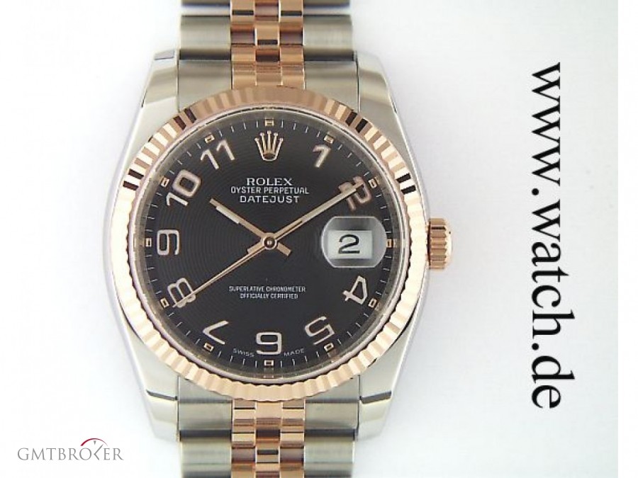 Rolex Datejust 36mm StahlRosgold Everose Jubil Armband R 116231 107469