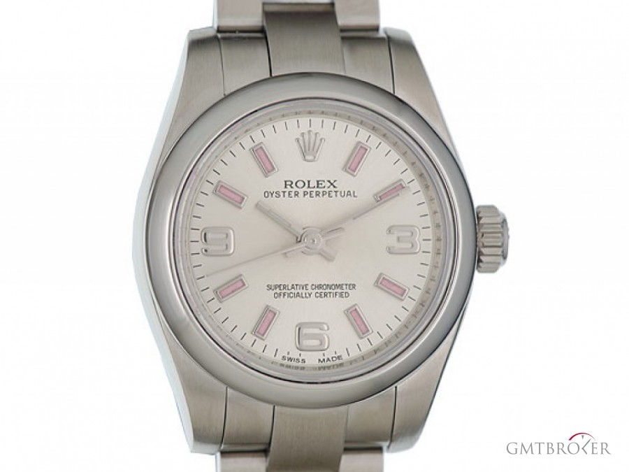Rolex Oyster Perpetual Lady 26mm Stahl Ref 176200 UVP 42 176200 109195