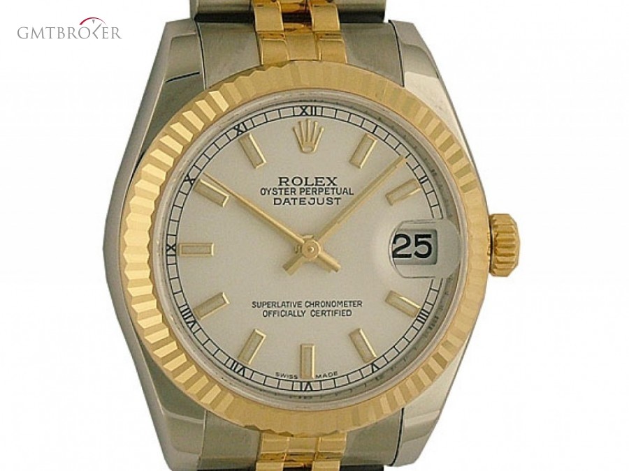 Rolex Datejust Medium 31mm StahlGelbgold Jubil Armband R 178273 110595