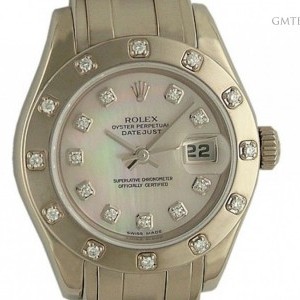 Rolex Datejust Lady 29mm Weigold Pearlmaster Armband Dia 80319 113077