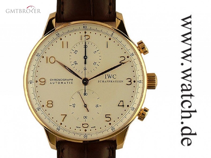 IWC Portugieser Chronograph Automatic 18kt Rosgold 41m IW3714 105437