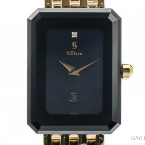 H.Moser & Cie. H Stern Manaus Saphire Watch Gelbgold Safir Diamon 091711 138497