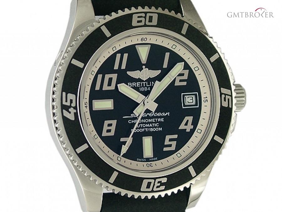 Breitling Superocean Stahl Automatik Chronometer 42mm Kautsc A1736402/BA29 111899
