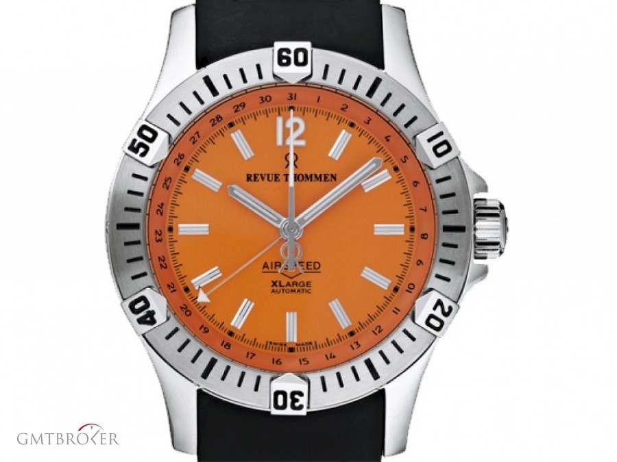 Revue Thommen Airspeed XLarge Pioneer Stahl Automatik 44mm UVP 1 16070.2839 127309