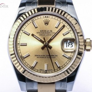 Rolex Datejust Medium StahlGelbgold Oyster Armband 31mm 178273 112177