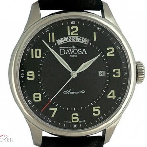 Davosa Pares Classic Day Date Stahl Automatik 44mm UVP 59 16148356 117671