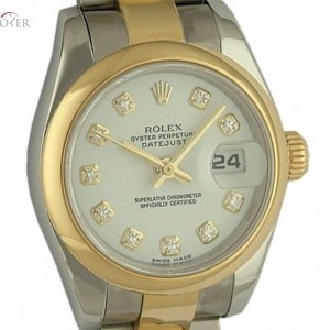 Rolex Datejust Lady 26mm StahlGelbgold Oyster Armband Di 179163 113935