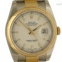 Rolex Datejust 36mm StahlGelbgold Oyster Armband Ref 116
