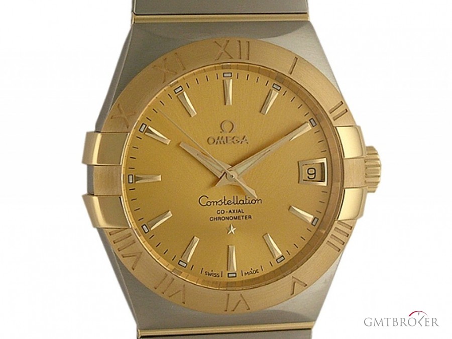 Omega Constellation Co-Axial StahlGelbgold Automatik 38m 123.20.38.21.08.001 115045