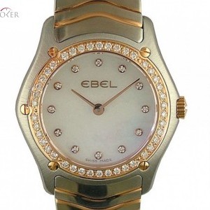 Ebel Classic Lady StahlRosgold Diamond Perlmutt 1215903 108687