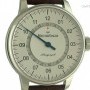 Meistersinger Perigraph Einzeigeruhr Datum  Stahl Automatik 43mm