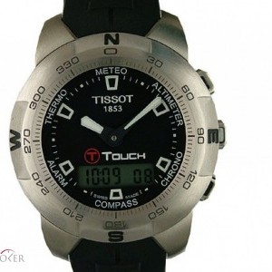 Tissot T Touch Edelstahl Kautschuk 41mm UVP 565- Ungetrag T047.420.17.051.00 105357