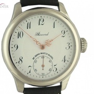 Zeno-Watch Basel Watch Basel Record 1460 Stahl 50mm Neu 1460Record 114559