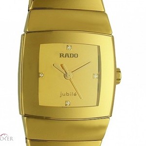 Rado Sintra Jubil Lady Diamond Keramik Gold 21x17mm UVP R13776702 117231