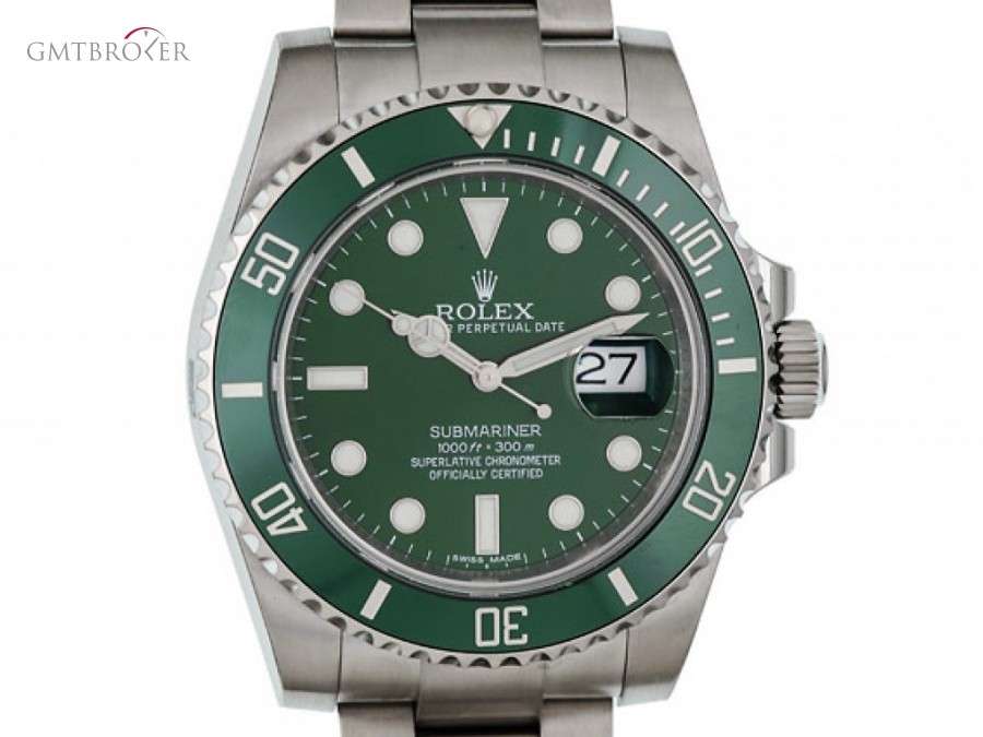 Rolex Submariner Verde Date Stahl Keramik Automatik 40mm 116610LV 137233