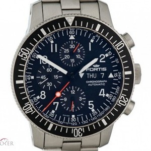 Fortis B-42 Official Cosmonauts Chronograph Stahl Automat 638.10.11M 114209