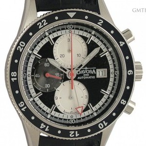 Davosa World Traveller Chronograph Stahl Automatik 45mm U 161.50.255 115683