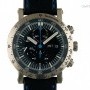 Temption Classic Chronograph Day Date Black Blue 43mm Neu