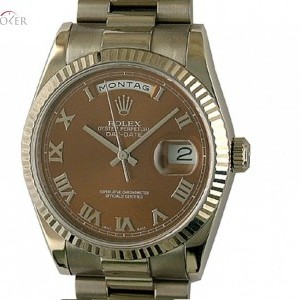 Rolex Day Date 36mm Weigold Prsident Armband Ref 118239 118239 108253