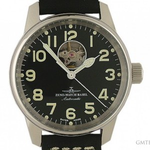 Zeno-Watch Basel Watch Basel Open Heart Automatic 40mm Neu 6554-U-a1 114487