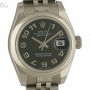 Rolex Datejust Lady 26mm Stahl Oyster Armband Ref 179160