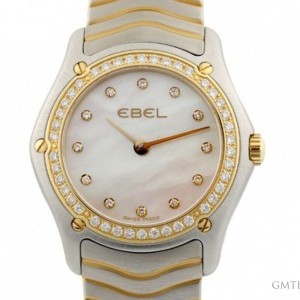 Ebel Classic Lady StahlGelbgold Diamond Perlmutt 27mm U 1256F24/9925 109017