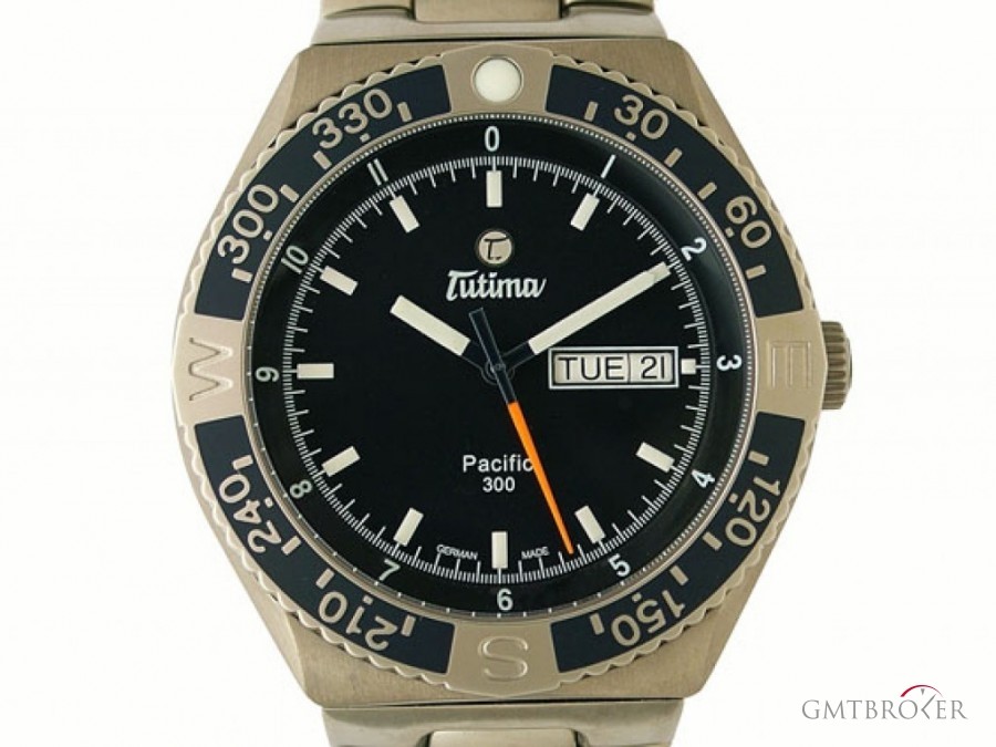 Tutima Yachting Pacific 300 Titan Automatik 44mm UVP 1240 629-18 119167
