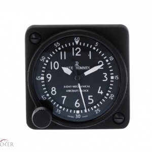Revue Thommen Airkraft Clock 8 Tage Borduhr Handaufzug Vintage B 9926001 140409