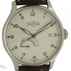 Davosa Classic Power Reserve Stahl Automatik 40mm UVP 114 16146216 117651