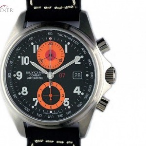 Glycine Combat 07 Chronograph Automatik 43mm Neu 3869.196 104511